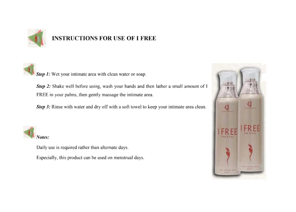 MATXI S.G Combo IFree -Daily Intimate Wash- Feminine Care Wash 120ml & Inner Perfume Jeun 5ml MATXI S.G