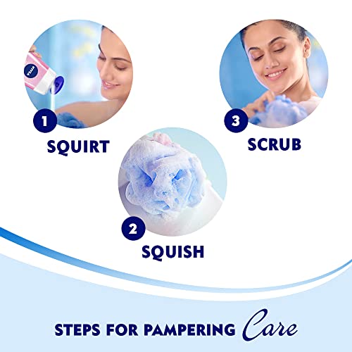 Nivea Bath Shower Water Lily Oil, 250 ML, Moisturizing Skin Cleanser with Oil Pearls and Water Lily Fragrance NIVEA