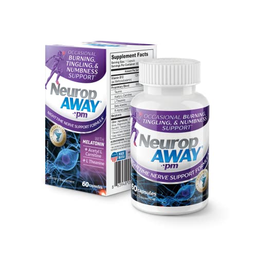 NeuropAWAY Nerve Support PM | 60 Capsules NeuropAWAY