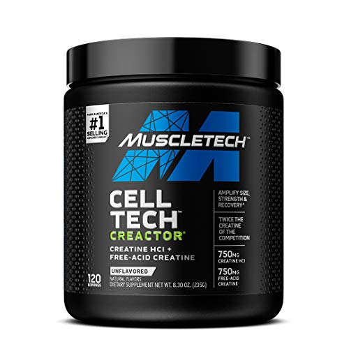 MuscleTech Whey Protein Powder Nitro-Tech | Isolate & Peptides & Cell-Tech Creactor MuscleTech