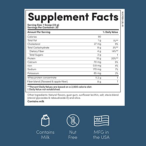 Nucific® PrebioBoost™ Daily Prebiotic Protein Powder, 16.2 Ounce Nucific