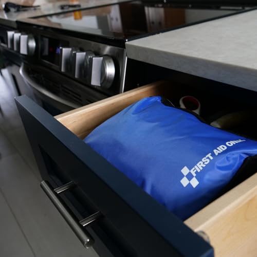 First Aid Only 442 All-Purpose Emergency First Aid Kit for Home, Work, and Travel First Aid Only