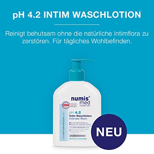 Numis Med Intimate Wash pH 4.2, Skin-Soothing pH Balance Feminine Wash for Every Woman Numis Med