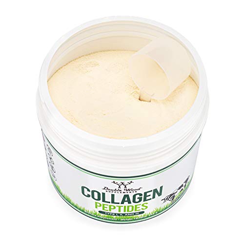 Collagen Peptides Powder - Hydrolyzed Collagen, Keto Safe - 16.08oz - Multi Type 1, 2 Double Wood Supplements