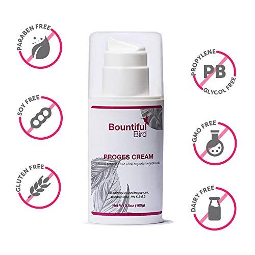 Bountiful Bird Organic Herbs Progesterone Cream, 3.5 oz (100 g) Bountiful Bird