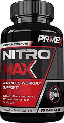 Prime X Nitro Max- Nitric Oxide Supplement - Premium Muscle Building Nitric Oxide Booster