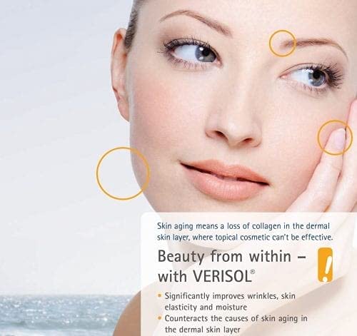 VERISOL® Marine Collagen Peptides Powder - 300g - Type I - High in Protein - Clinically Studied Time Health