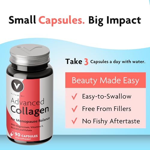 Premium Advanced Collagen Capsules for Menopause and Perimenopause – Collagen V Vitamini