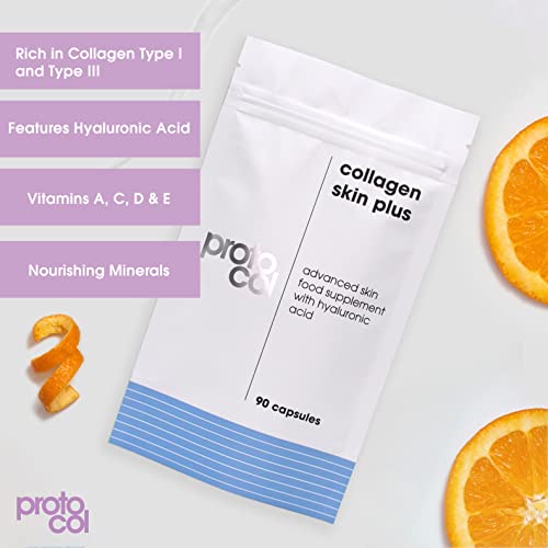 Proto-Col Collagen and Hyaluronic Acid Strong Supplement with Vitamin A, C and D Proto-Col