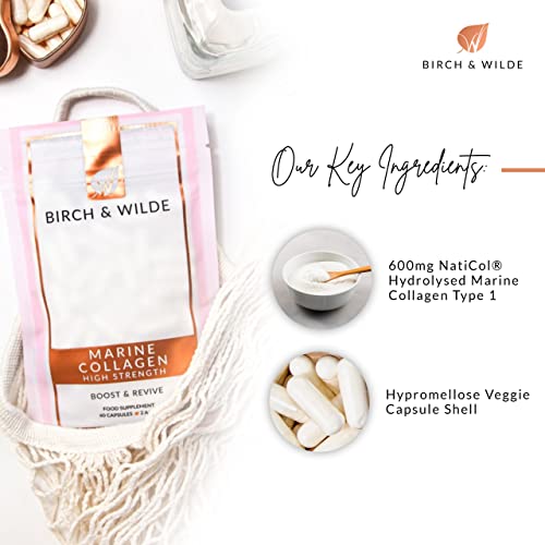 Birch & Wilde Marine Collagen Peptides for Beautiful Skin & Hair and Stronger Bones & Joints BIRCH & WILDE