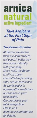 Boiron Arnicare Tablets for Pain Relief from Muscle Pain, Joint Soreness, Swelling from Injury or Bruises Boiron