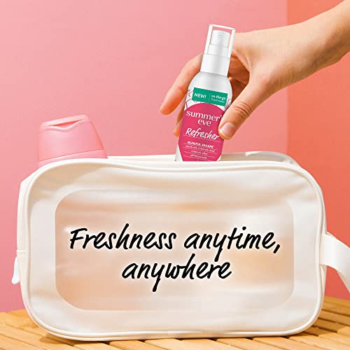 Summer's Eve Refresher Mist, Feminine Spray Reduces Odor, Blissful Escape, Body Spray for Women Summer's Eve