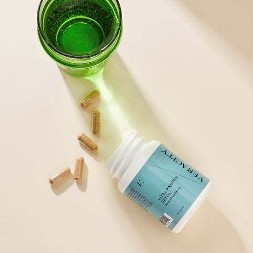 VERACITY SELFCARE Androgen Detox Fatigue Ease, Hair Growth Supplement, Hormone Balance VERACITY SELFCARE