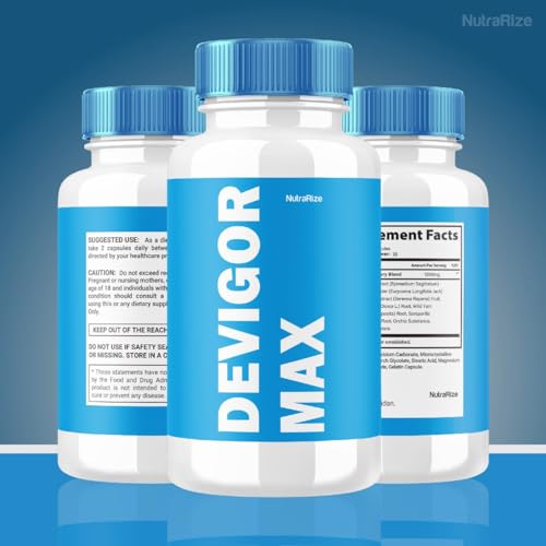NutraRize Devigor Max - Devigor Max Pills for Man, Devigor Max Supplement to Promote NutraRize