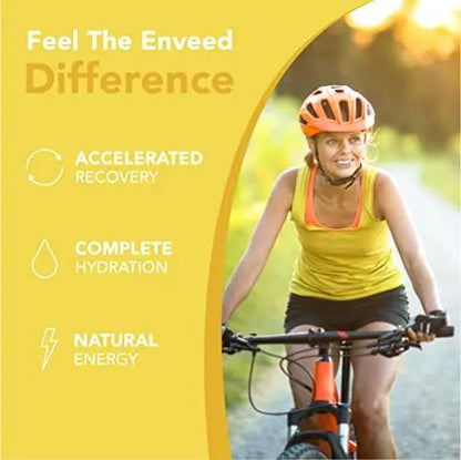 ENVEED SUPERFOOD Active | Natural Caffeine and Adaptogen Pre Workout Powder — Yerba Mate, Green Coffee Beans & Himalayan Pink Salt | Sustained Energy Levels with No Jitters or Crash — 20 Servings