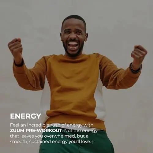 UMZU Zuum Pre-Workout - Energy, Pump & Endurance - with B-Vitamin Complex UMZU