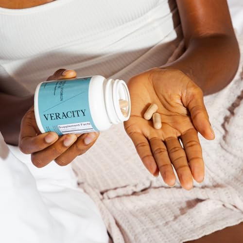 VERACITY SELFCARE Androgen Detox Fatigue Ease, Hair Growth Supplement, Hormone Balance VERACITY SELFCARE