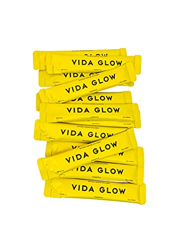 Vida Glow Marine Collagen Powder Sachets Pineapple Vida Glow