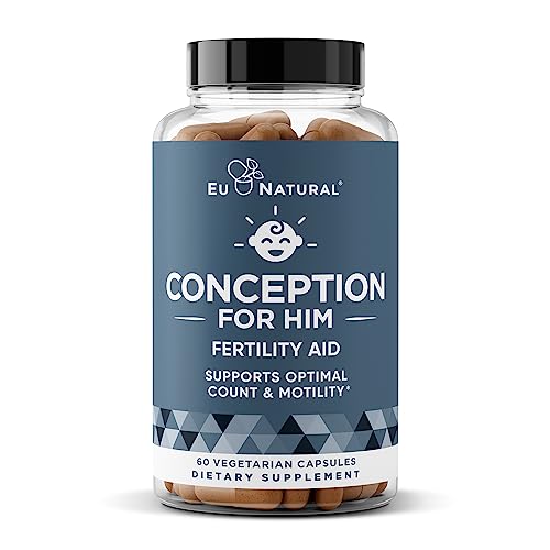 Conception For Him – Fertility Supplements for Men, Male Fertility Booster & Prenatal Eu Natural