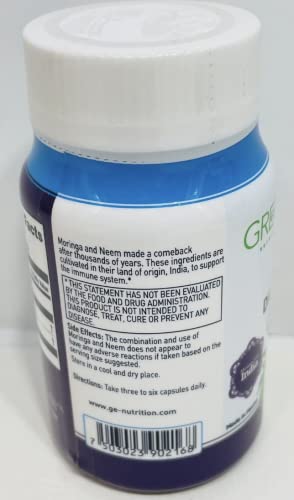 Green ELV Ganeem 90 Capsules Heath Secret