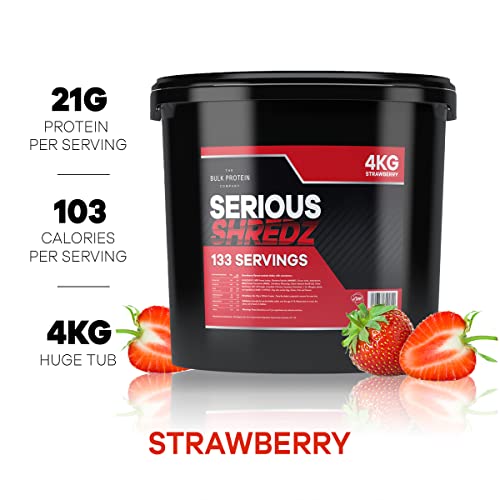 The Bulk Protein Company – Serious Shredz – Diet Whey Protein Powder – Contains L The Bulk Protein Company