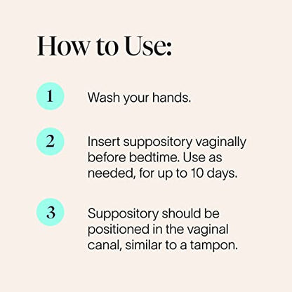 Cora Boric Acid Suppositories | Vaginal Suppository | pH Balance | Prevent Imbalance and Irregular Odor