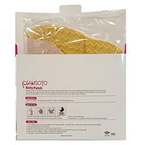 Mymi Wonder Patch Belly Wing Works For Toning Contouring Firming - 10 pieces QIANSOTO