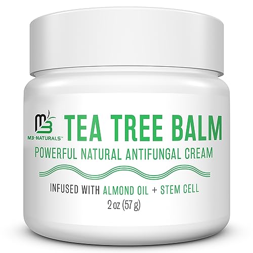 Tea Tree Oil Foot Balm - Natural Remedy for Athletes Foot, Toenail Repair M3 Naturals