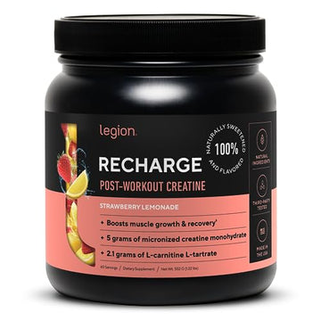 Legion Recharge Post Workout Supplement - All Natural Muscle Builder & Recovery Drink 