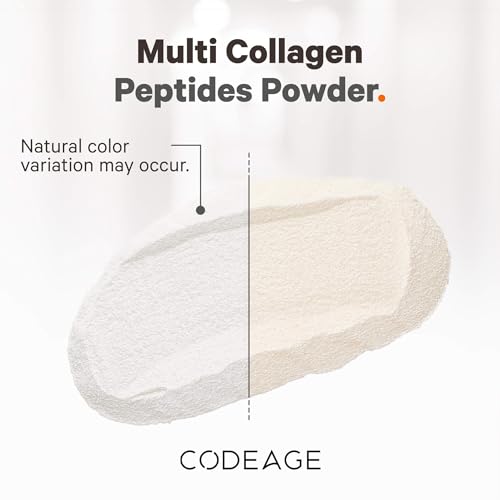 Code Age Multi-Collagen Protein Powder Hydrolyzed 20Oz All-in-One Super Bone Broth Codeage