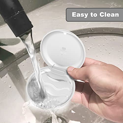 BVN 2 Pcs Retainer Case, Slim Braces Case, Denture Case, Mouth Guard Case, Teeth Aligner Case BVN