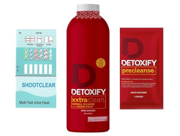 Shootclhear - Detoxify xxtraclean Detox Drink -20 0z- Herbal Precleanse Pills, 6 Panel Test
