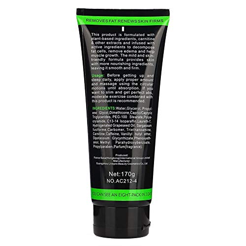 TARSHYRY Weight Loss Cream, Firming Muscle Cream, Perfectly 6 Pack Abs Body Gels TARSHYRY