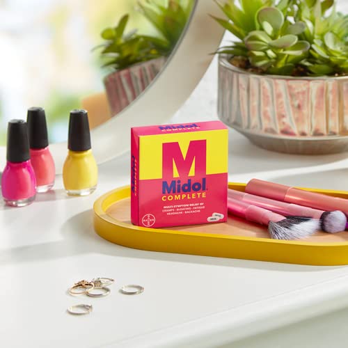 Midol Complete Gelcaps 24ct: Midol Complete Menstrual Pain Relief Gelcaps with Acetaminophen Midol