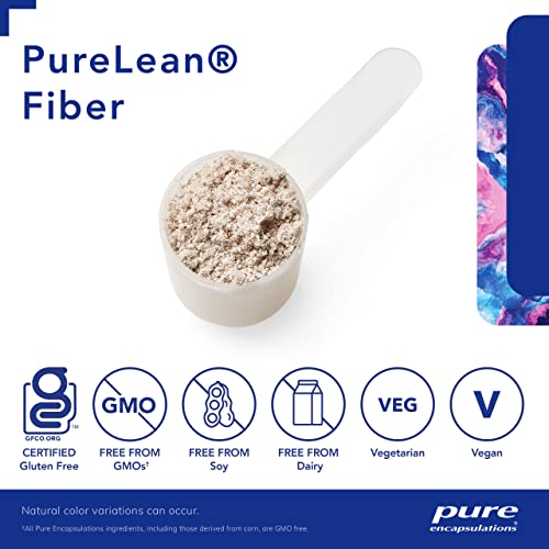 Pure Encapsulations PureLean Fiber | Powdered Blend of Soluble and Insoluble Fibers to Promote Weight Management Pure Encapsulations