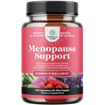 Complete Herbal Menopause Supplement for Women - Multibenefit Menopause Relief Hormone