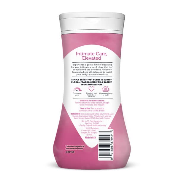 Summer's Eve Cleansing Wash, Simply Sensitive, 9 Fl Oz (Pack of 3) Summer's Eve