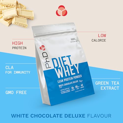 PhD Nutrition Diet Whey Low Calorie Protein Powder, Low Carb, High Protein Lean Matrix PhD