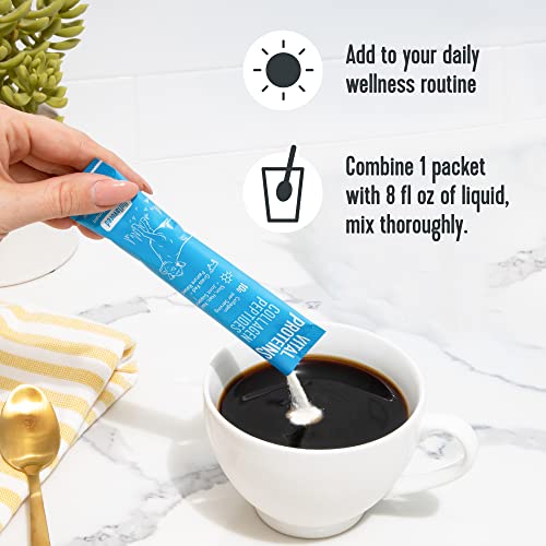 Vital Proteins Collagen Peptides Powder Supplement Travel Packs, Hydrolyzed Collagen Vital Proteins