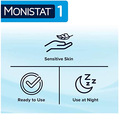 Monistat 1-Day Yeast Infection Treatment, Prefilled Applicator, 1 ea Monistat