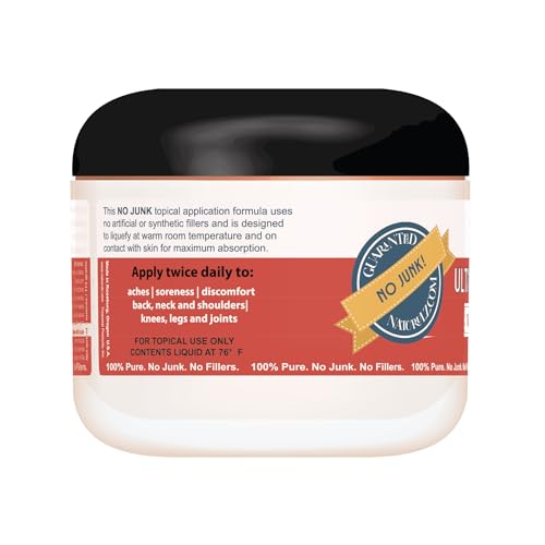 Naturulz Ultimate Healing Cream 4 Ounce Fast-Acting Topical for Backs, Knees, Shoulders, Muscles Naturulz