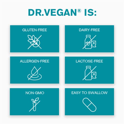 DR.VEGAN Skin Saviour | Fuel Collagen Naturally | Collagen Alternative | 60 Capsules dr vegan