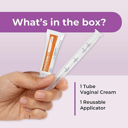 FemiClear BV & Yeast Infection Protection Vaginal Cream, Made with Natural Ingredients FemiClear