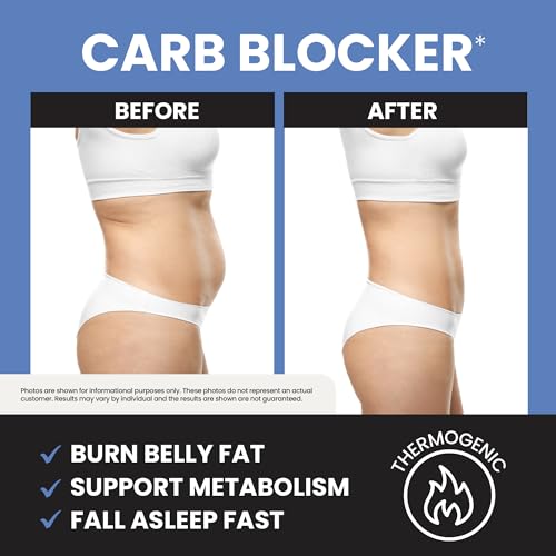 Night Time Fat Burner to Shred Fat While You Sleep | Hunger Suppressant, Carb Blocker Nobi Nutrition