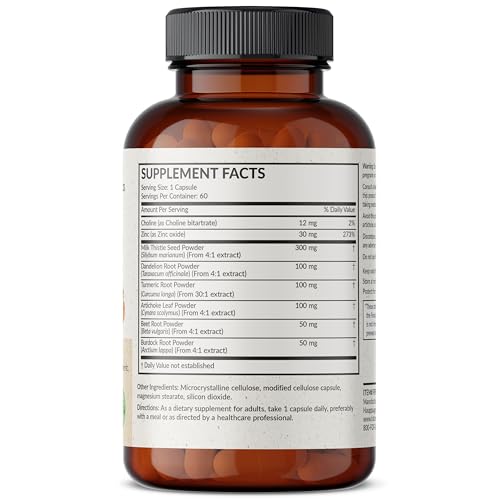 Futurebiotics Liver Detox Advanced Detox & Cleanse Formula Supports Healthy Liver Function Futurebiotics