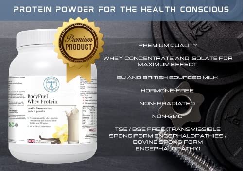 Complementary Supplements - BodyFuel Whey Protein Isolate & Concentrate Vanilla Flavour