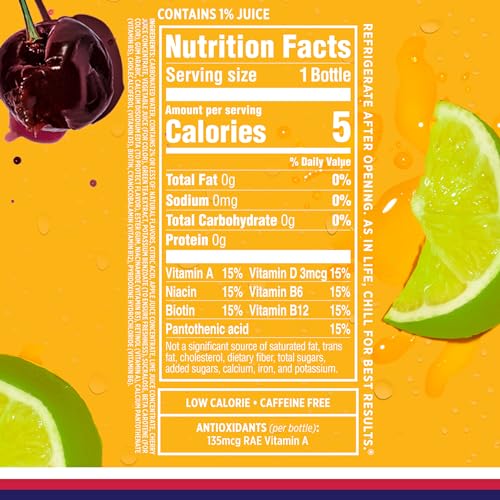 Sparkling Ice, Cherry Limeade Sparkling Water, Zero Sugar Flavored Water, with Vitamins Sparkling ICE