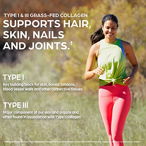 Orgain Hydrolyzed Collagen Powder, 20g Grass Fed Collagen Peptides, Chocolate Orgain