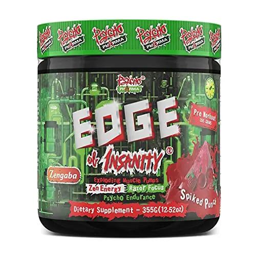Psycho Pharma Edge of Insanity Pre Workout + Creatine Stack