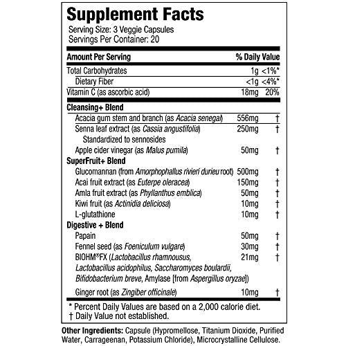 Detox Cleanse | Purely Inspired 7 Day Cleanse + Probiotics | Acai Berry Cleanse | Whole Boody Cleanse Detox Purely Inspired
